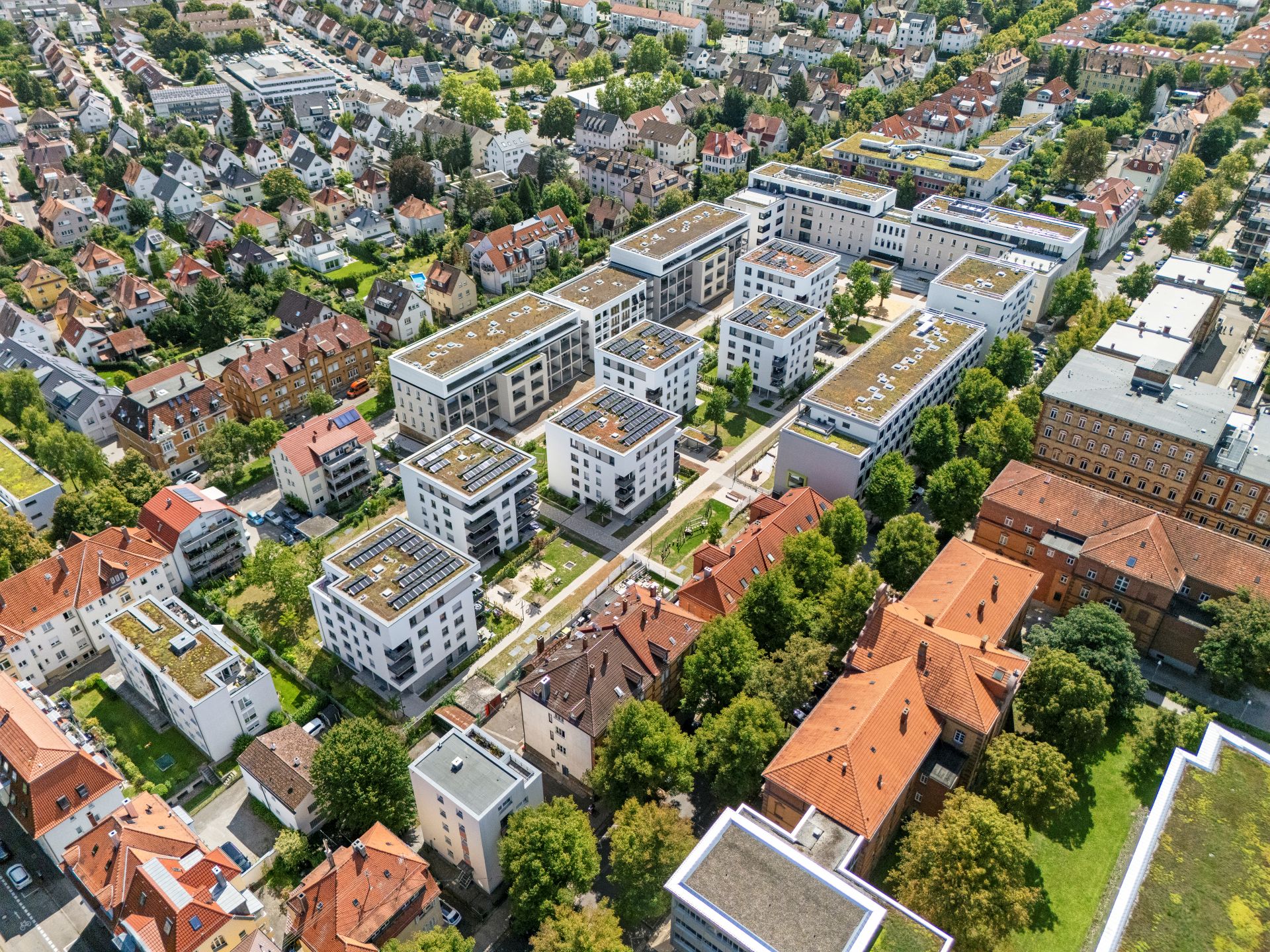 Gesamtansicht JägerhofQuartier Ludwigsburg
