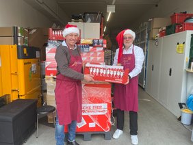 Übergabe der Spenden von der WBL an die LudwigsTafel